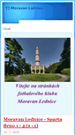 Mobile Screenshot of moravanlednice.cz